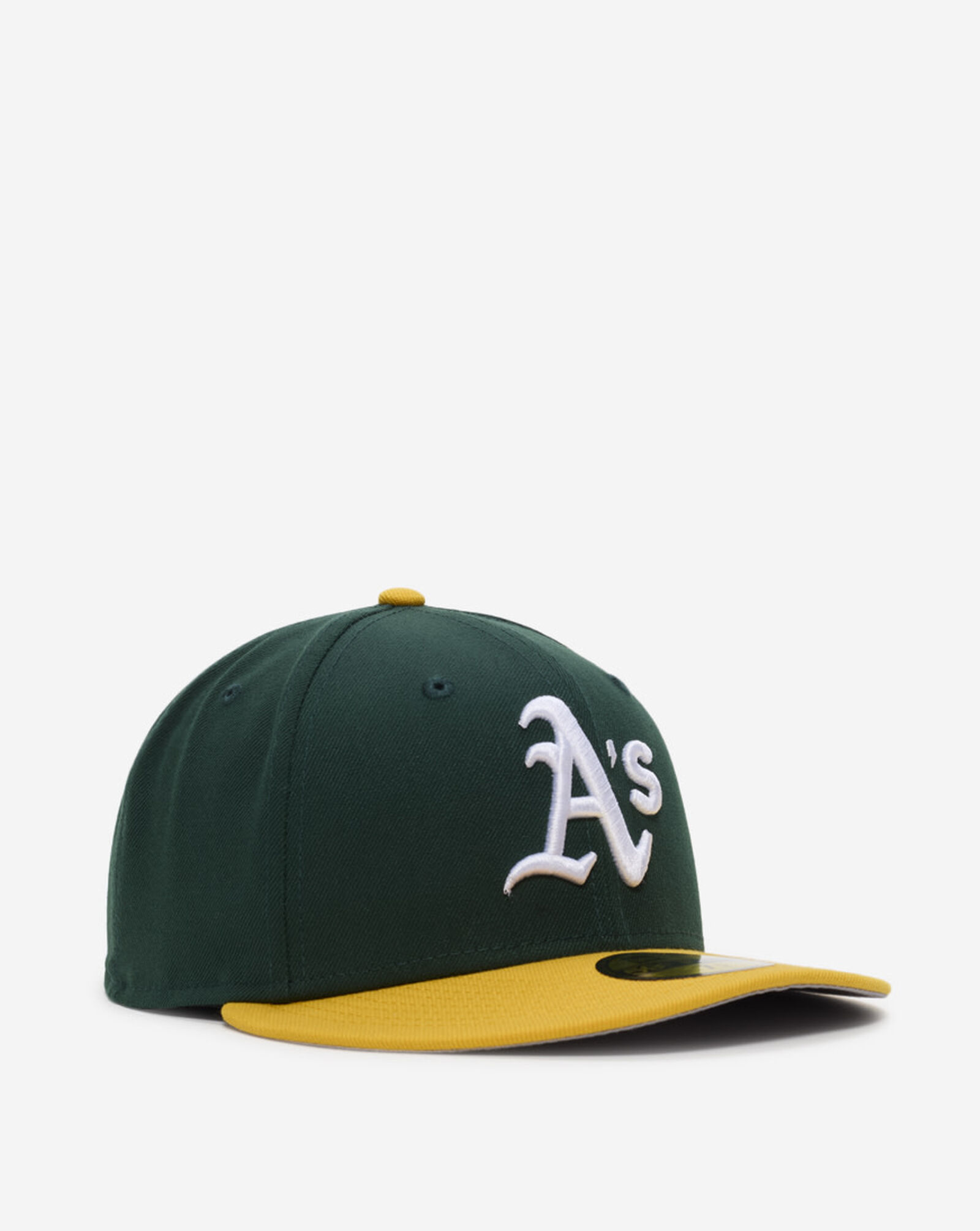 59Fifty Oakland Athletics Core Fitted Hat Green | Gold