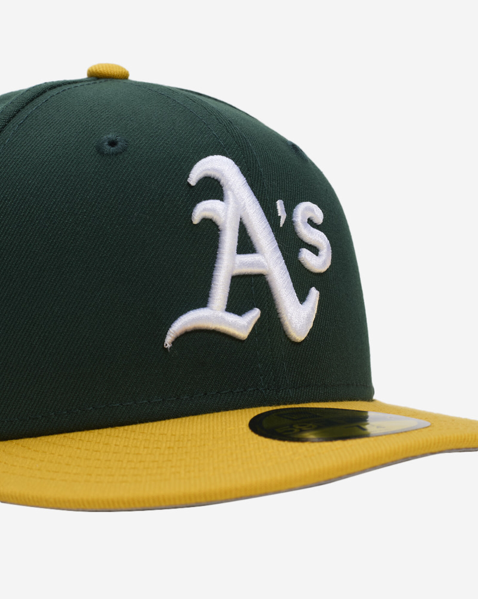 59Fifty Oakland Athletics Core Fitted Hat Green | Gold