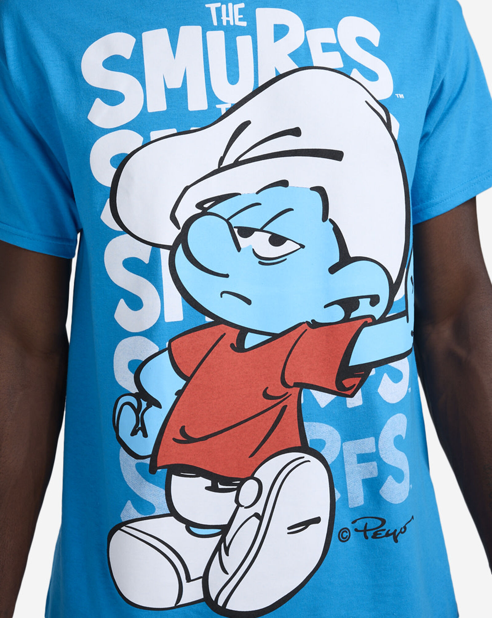 Big Smurf Tee Smurf Blue